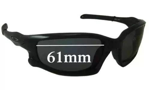 Sunglass Fix Replacement Lenses for Oakley Split Jacket OO9099 - 61mm Wide Oakley Split Jacket OO9099 Replacement Lenses 61mm wide