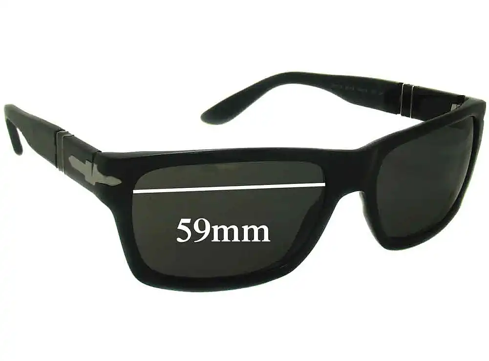 Sunglass Fix Replacement Lenses for Persol 2913-S - 59mm Wide Sunglass Fix Replacement Lenses for Persol 2913-S - 59mm Wide