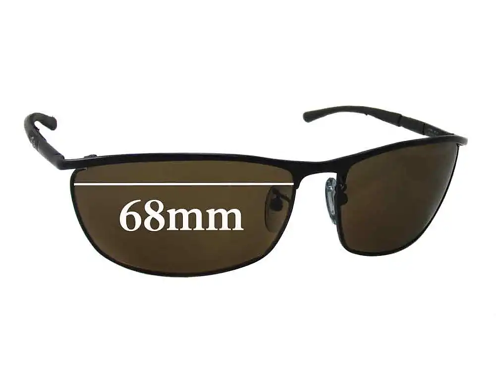 Sunglass Fix Replacement Lenses for Police S8627 - 68mm Wide Sunglass Fix Replacement Lenses for Police S8627 - 68mm Wide
