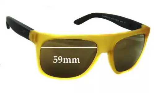 Arnette Squaresville AN4184 Replacement Lenses 59mm Arnette Squaresville AN4184 New Sunglass Lenses - 59mm Wide