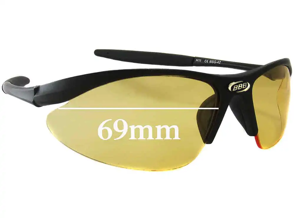 Sunglass Fix Replacement Lenses for BBB 4212 - 69mm Wide Sunglass Fix Replacement Lenses for BBB 4212 - 69mm Wide
