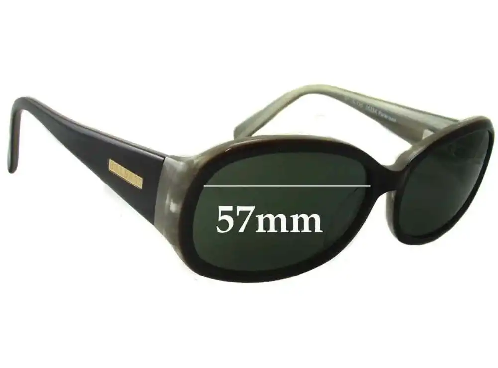 Sunglass Fix Replacement Lenses for Bill Bass Kirra - 57mm Wide Sunglass Fix Replacement Lenses for Bill Bass Kirra - 57mm Wide