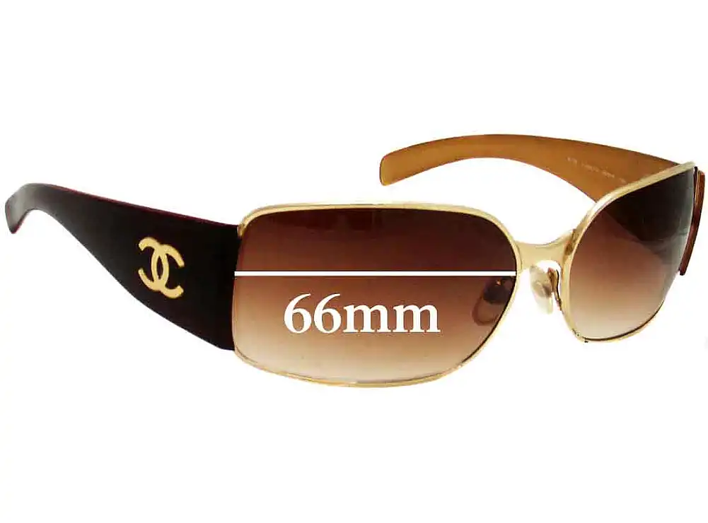 Sunglass Fix Replacement Lenses for Chanel 4115 - 66mm Wide Sunglass Fix Replacement Lenses for Chanel 4115 - 66mm Wide