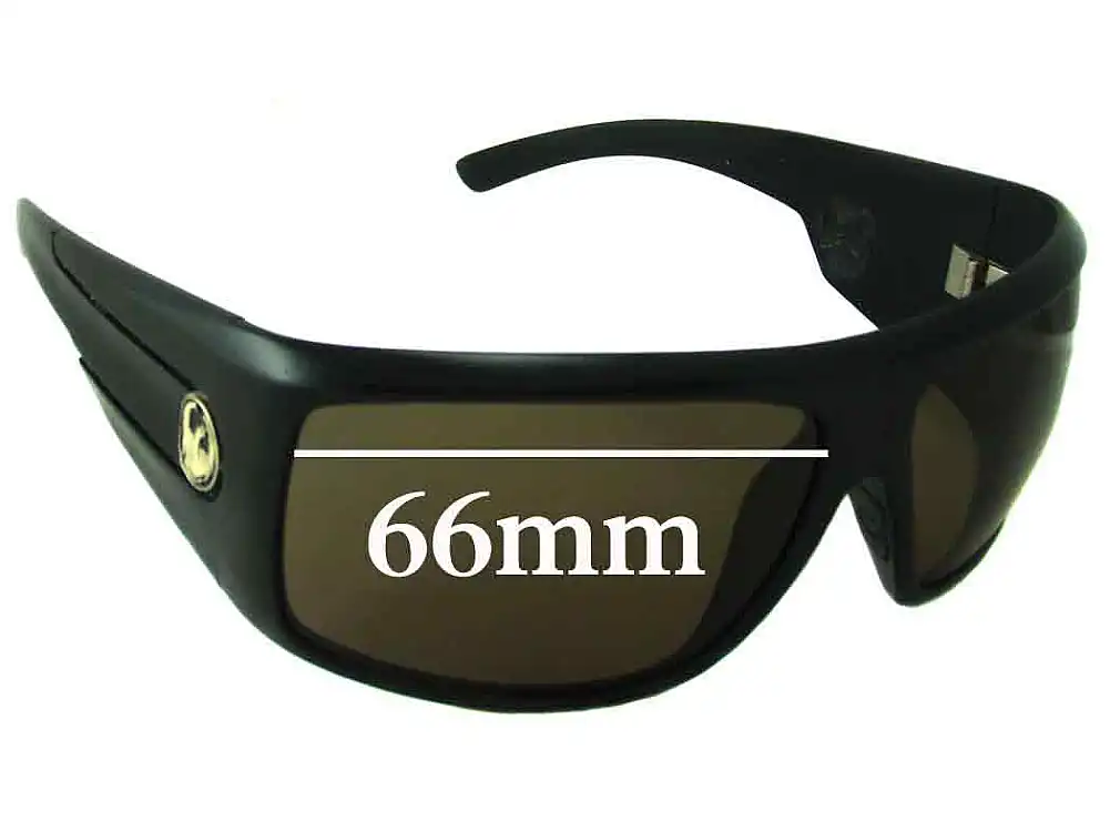 Sunglass Fix Replacement Lenses for Dragon Shield - 66mm Wide Sunglass Fix Replacement Lenses for Dragon Shield - 66mm Wide