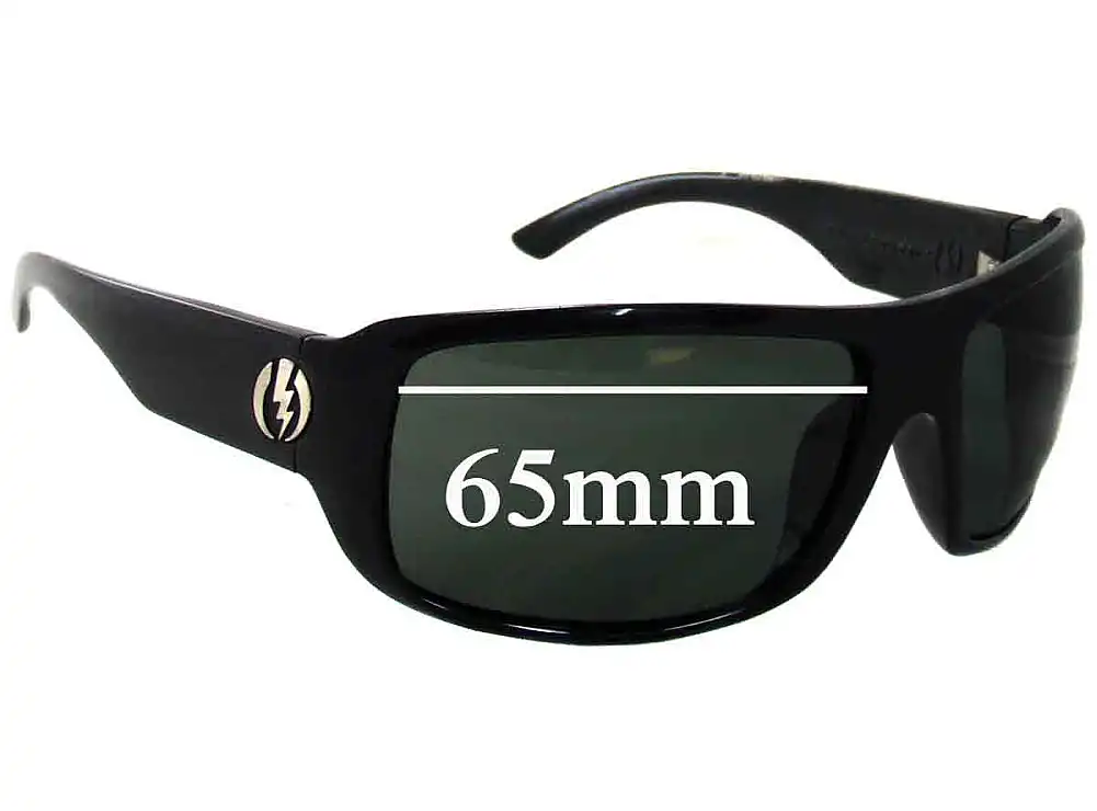 Sunglass Fix Replacement Lenses for Electric KW - 65mm Wide Sunglass Fix Replacement Lenses for Electric KW - 65mm Wide