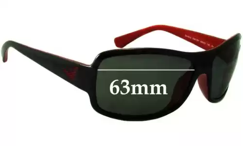 Sunglass Fix Replacement Lenses for Emporio Armani EA4012 - 63mm Wide Sunglass Fix Replacement Lenses for Emporio Armani EA4012 - 63mm Wide