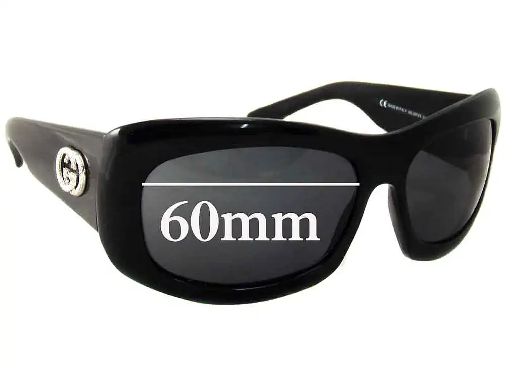 Sunglass Fix Replacement Lenses for Gucci GG2971/S - 60mm Wide Sunglass Fix Replacement Lenses for Gucci GG2971/S - 60mm Wide