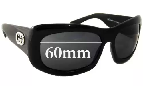 Sunglass Fix Replacement Lenses for Gucci GG2971/S - 60mm Wide Sunglass Fix Replacement Lenses for Gucci GG2971/S - 60mm Wide