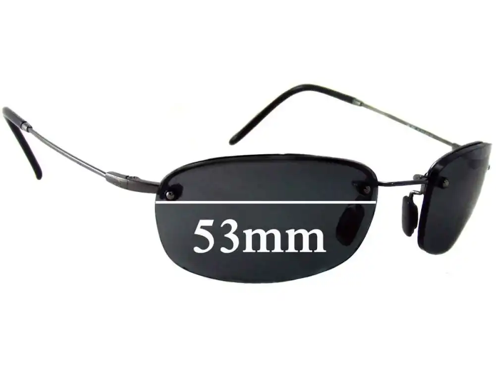 Sunglass Fix Replacement Lenses for Maui Jim MJ350 Hula - 53mm Wide Sunglass Fix Replacement Lenses for Maui Jim MJ350 Hula - 53mm Wide