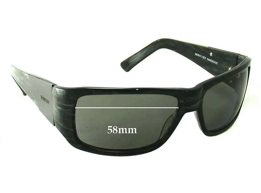 Sunglass Fix Replacement Lenses for Morrissey Slipstream - 58mm Wide Sunglass Fix Replacement Lenses for Morrissey Slipstream - 58mm Wide
