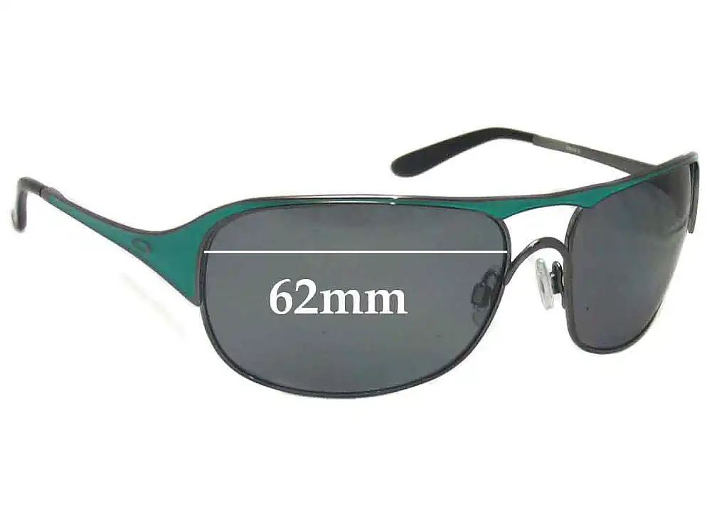 Sunglass Fix Replacement Lenses for Oakley Cover Story OO4042 - 62mm Wide Sunglass Fix Replacement Lenses for Oakley Cover Story OO4042 - 62mm Wide