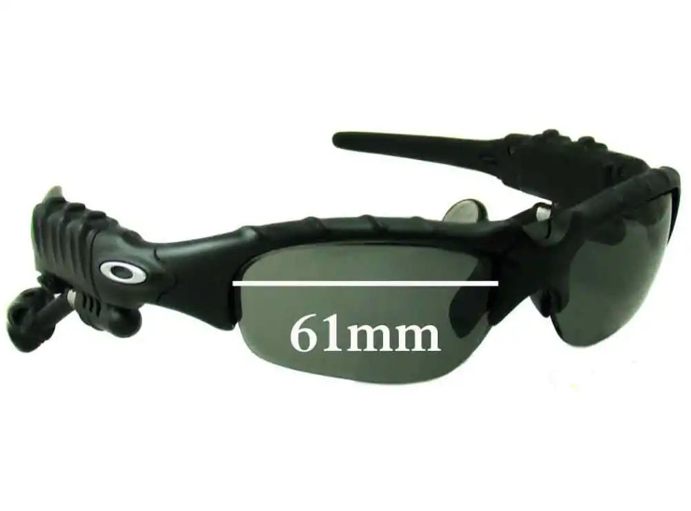 Sunglass Fix Replacement Lenses for Oakley Thump Flip Up - 61mm Wide Sunglass Fix Replacement Lenses for Oakley Thump Flip Up - 61mm Wide