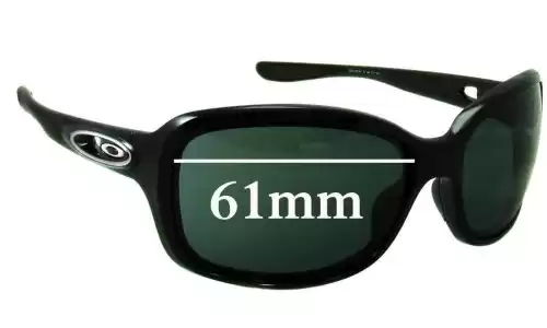 Sunglass Fix Replacement Lenses for Oakley Urgency OO9158 - 61mm Wide Sunglass Fix Replacement Lenses for Oakley Urgency OO9158 - 61mm Wide