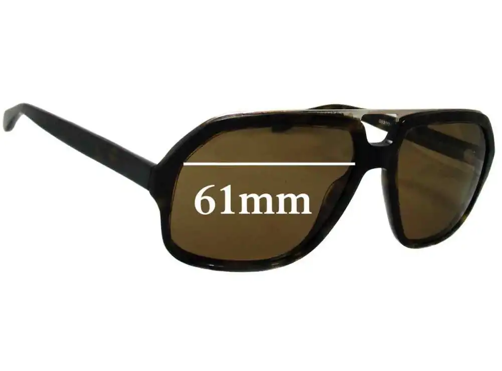 Sunglass Fix Replacement Lenses for Oliver Peoples OV5177-S - 61mm Wide Sunglass Fix Replacement Lenses for Oliver Peoples OV5177-S - 61mm Wide