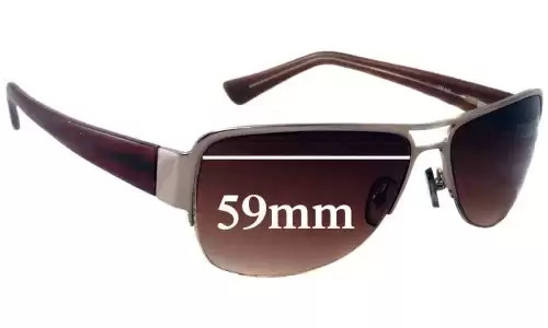Sunglass Fix Replacement Lenses for Oroton Overdrive - 59mm Wide Sunglass Fix Replacement Lenses for Oroton Overdrive - 59mm Wide