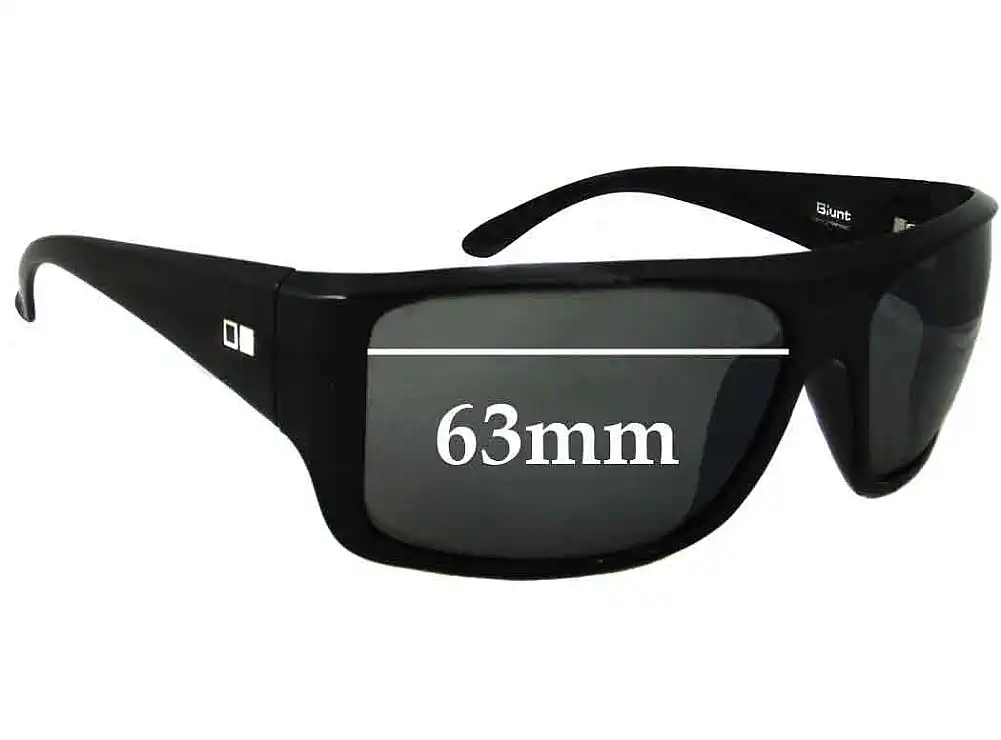 Sunglass Fix Replacement Lenses for Otis Blunt - 63mm Wide Sunglass Fix Replacement Lenses for Otis Blunt - 63mm Wide