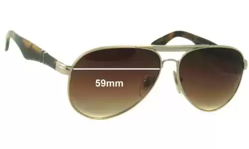 Sunglass Fix Replacement Lenses for Persol 2365-S - 59mm Wide Sunglass Fix Replacement Lenses for Persol 2365-S - 59mm Wide