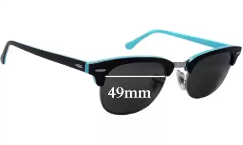 Sunglass Fix Replacement Lenses for Ray-Ban RB2156
Club Master New - 49mm Wide Sunglass Fix Replacement Lenses for Ray-Ban RB2156
Club Master New - 49mm Wide