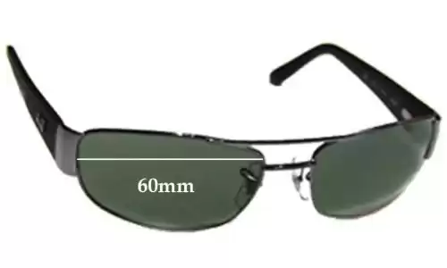 Sunglass Fix Replacement Lenses for Ray-Ban RB3052 - 60mm Wide Ray-Ban RB3052 Replacement Lenses 60mm wide