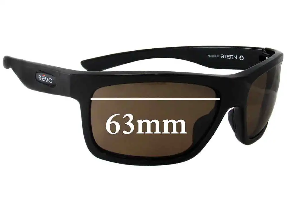 Sunglass Fix Replacement Lenses for Revo RE4056 - 63mm Wide Sunglass Fix Replacement Lenses for Revo RE4056 - 63mm Wide