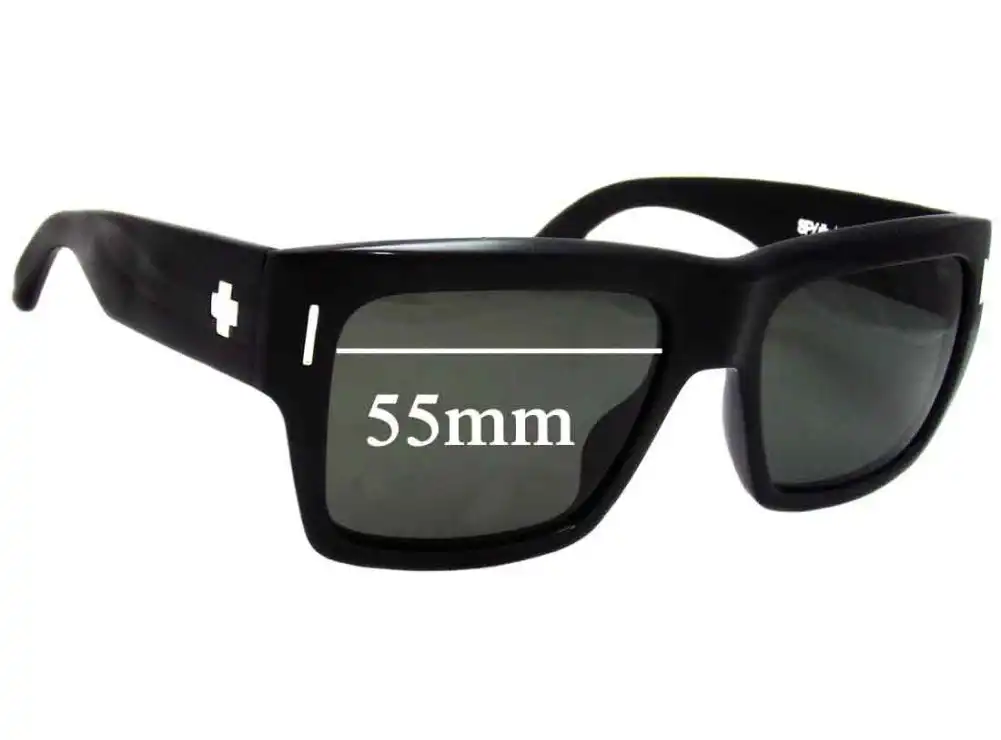 Sunglass Fix Replacement Lenses for Spy Optic Bowery - 55mm Wide Sunglass Fix Replacement Lenses for Spy Optic Bowery - 55mm Wide