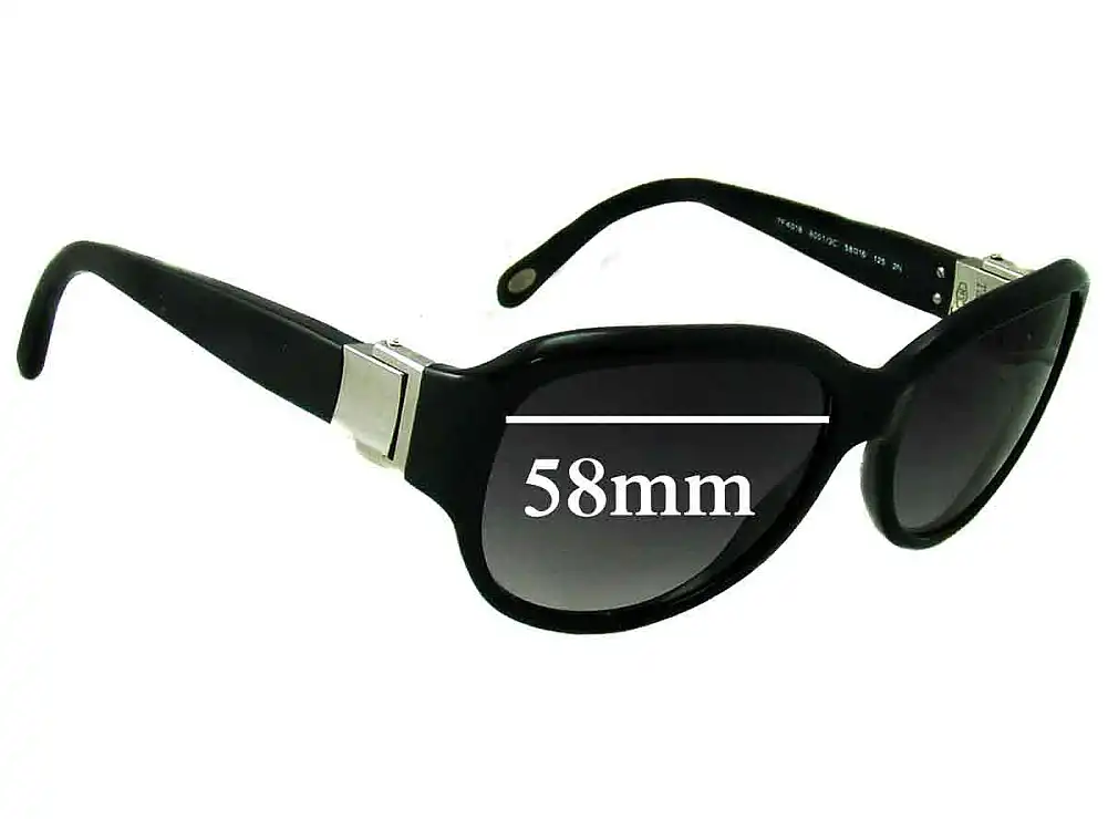 Sunglass Fix Replacement Lenses for Tiffany & Co TF 4018 - 58mm Wide Sunglass Fix Replacement Lenses for Tiffany & Co TF 4018 - 58mm Wide