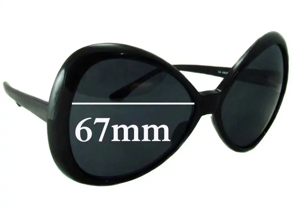 Sunglass Fix Replacement Lenses for Unbranded Unidentified DYPHC 175 - 67mm Wide Sunglass Fix Replacement Lenses for Unbranded Unidentified DYPHC 175 - 67mm Wide