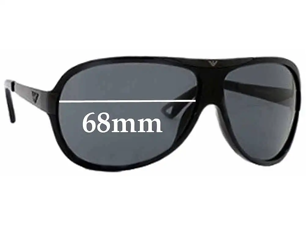 Sunglass Fix Replacement Lenses for Emporio Armani EA9361 - 68mm Wide Sunglass Fix Replacement Lenses for Emporio Armani EA9361 - 68mm Wide