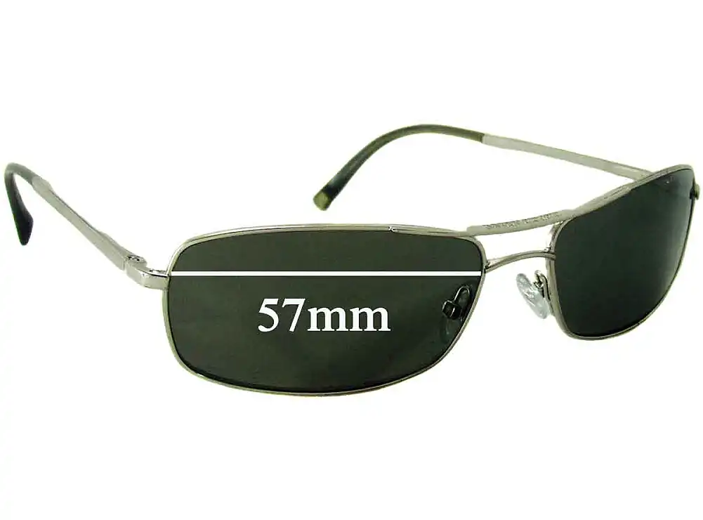 Sunglass Fix Replacement Lenses for Giorgio Armani GA 400/S - 57mm Wide Sunglass Fix Replacement Lenses for Giorgio Armani GA 400/S - 57mm Wide