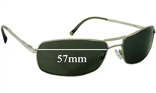 Sunglass Fix Replacement Lenses for Giorgio Armani GA 400/S - 57mm Wide Sunglass Fix Replacement Lenses for Giorgio Armani GA 400/S - 57mm Wide