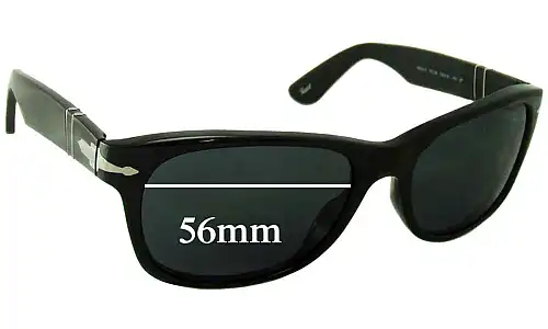 Sunglass Fix Replacement Lenses for Persol 2953-S - 56mm Wide Persol 2953-S Replacement Lenses 56mm wide