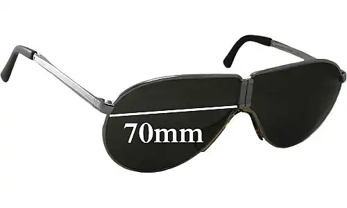 Sunglass Fix Replacement Lenses for Carrera 5622 - 70mm Wide Carrera 5622 Replacement Lenses 70mm wide