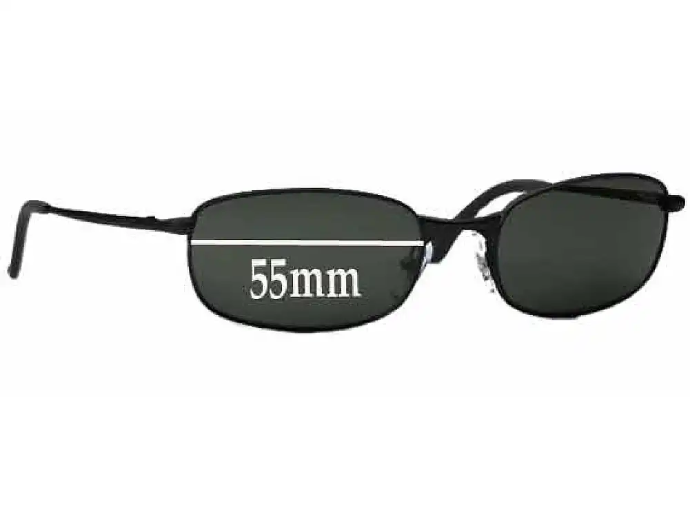 Sunglass Fix Replacement Lenses for Ray-Ban Sleek RB3162 - 55mm Wide Sunglass Fix Replacement Lenses for Ray-Ban Sleek RB3162 - 55mm Wide