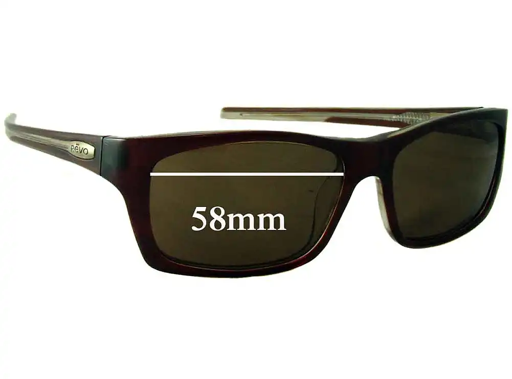 Sunglass Fix Replacement Lenses for Revo RE2042-01 - 58mm Wide Sunglass Fix Replacement Lenses for Revo RE2042-01 - 58mm Wide