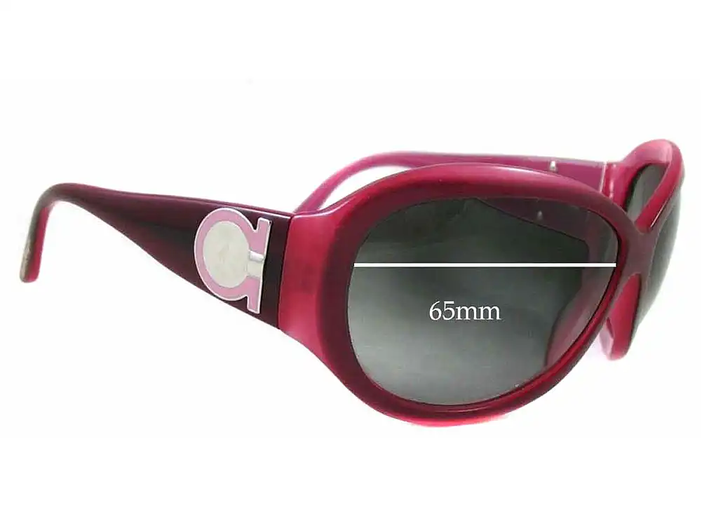 Sunglass Fix Replacement Lenses for Salvatore Ferragamo 2095 - 65mm Wide Sunglass Fix Replacement Lenses for Salvatore Ferragamo 2095 - 65mm Wide