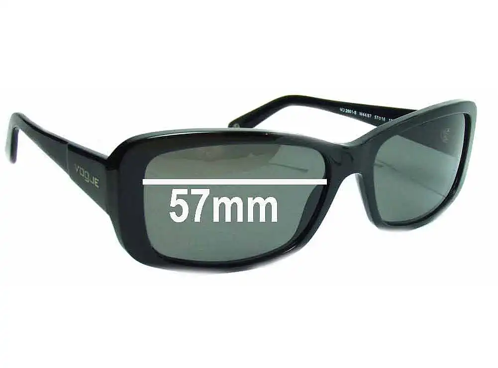 Sunglass Fix Replacement Lenses for Vogue VO2661-S - 57mm Wide Sunglass Fix Replacement Lenses for Vogue VO2661-S - 57mm Wide