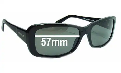Sunglass Fix Replacement Lenses for Vogue VO2661-S - 57mm Wide Sunglass Fix Replacement Lenses for Vogue VO2661-S - 57mm Wide