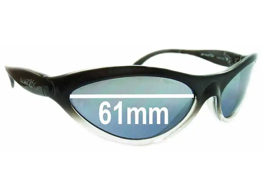 Sunglass Fix Replacement Lenses for Arnette Hawk AN203 - 61mm Wide Sunglass Fix Replacement Lenses for Arnette Hawk AN203 - 61mm Wide