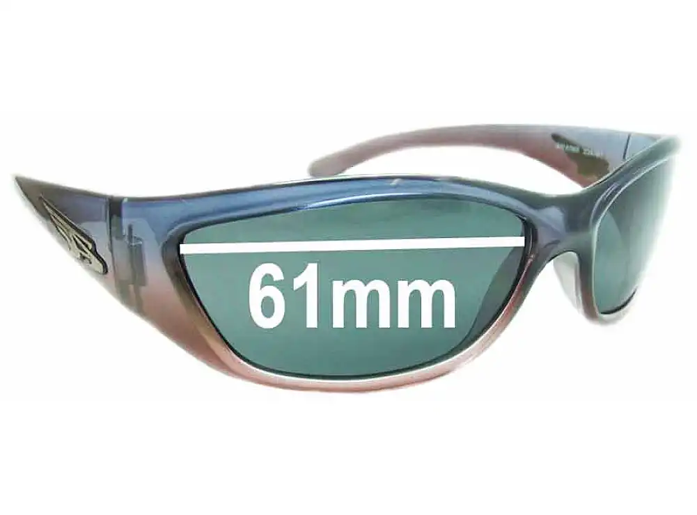 Sunglass Fix Replacement Lenses for Arnette Vandal AN4069 - 61mm Wide Sunglass Fix Replacement Lenses for Arnette Vandal AN4069 - 61mm Wide