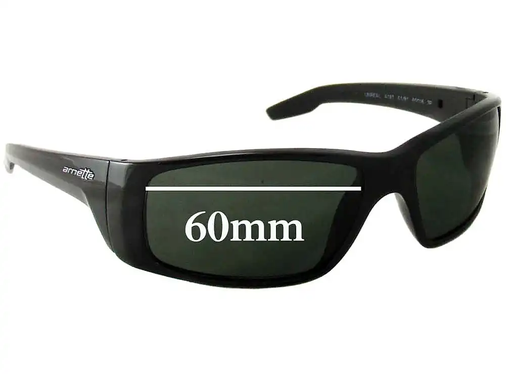 Sunglass Fix Replacement Lenses for Arnette Unreal AN4187 - 60mm Wide Sunglass Fix Replacement Lenses for Arnette Unreal AN4187 - 60mm Wide