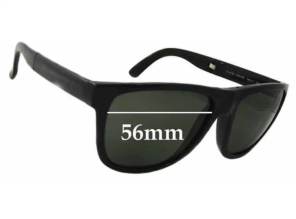 Sunglass Fix Replacement Lenses for Burberry B 4106 - 56mm Wide Sunglass Fix Replacement Lenses for Burberry B 4106 - 56mm Wide