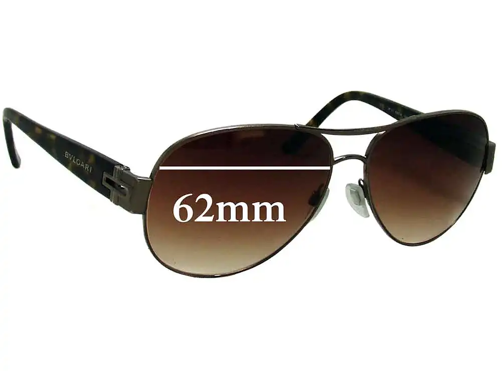 Sunglass Fix Replacement Lenses for Bvlgari 5015 - 62mm Wide Sunglass Fix Replacement Lenses for Bvlgari 5015 - 62mm Wide