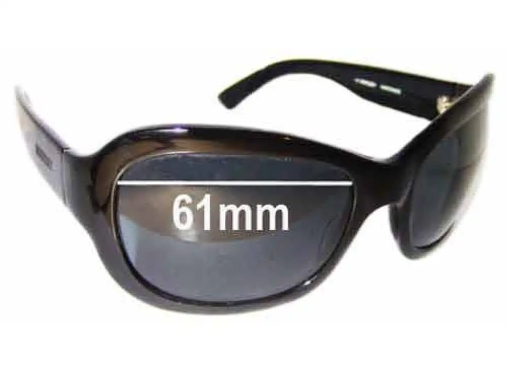 Sunglass Fix Replacement Lenses for Morrissey Jackie Oh! - 61mm Wide Sunglass Fix Replacement Lenses for Morrissey Jackie Oh! - 61mm Wide