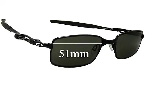 Sunglass Fix Replacement Lenses for Oakley Coilover OX5043 - 51mm Wide Sunglass Fix Replacement Lenses for Oakley Coilover OX5043 - 51mm Wide