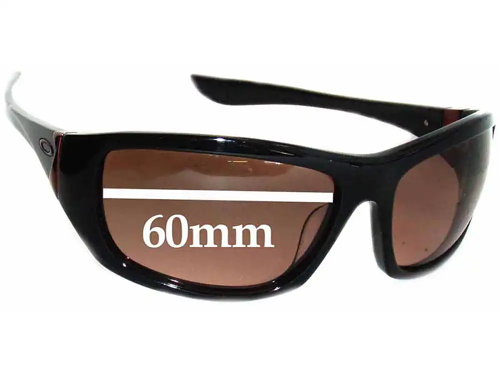 Sunglass Fix Replacement Lenses for Oakley Disobey - 60mm Wide Sunglass Fix Replacement Lenses for Oakley Disobey - 60mm Wide