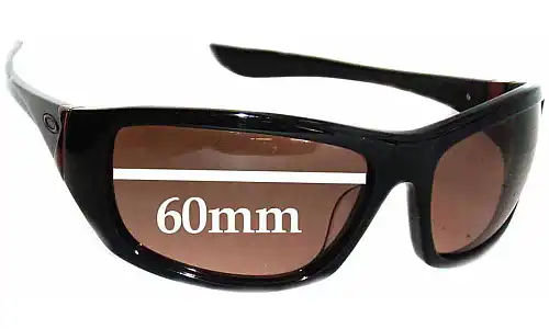Sunglass Fix Replacement Lenses for Oakley Disobey - 60mm Wide Sunglass Fix Replacement Lenses for Oakley Disobey - 60mm Wide