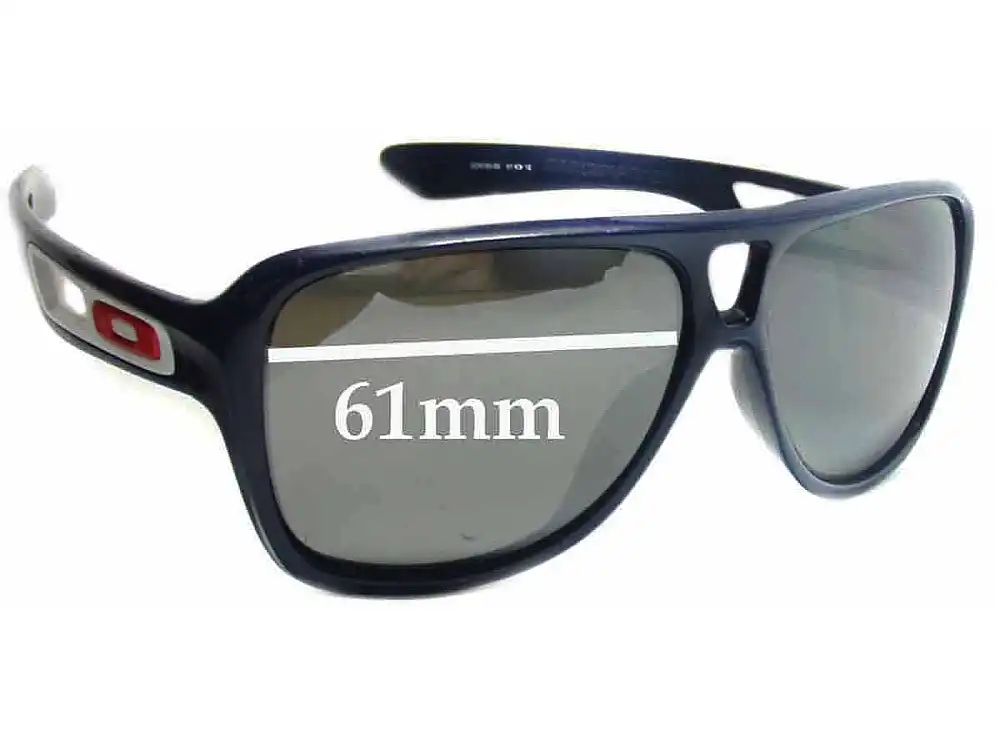 Sunglass Fix Replacement Lenses for Oakley Dispatch II OO9150 - 61mm Wide Sunglass Fix Replacement Lenses for Oakley Dispatch II OO9150 - 61mm Wide