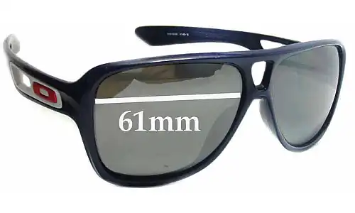 Sunglass Fix Replacement Lenses for Oakley Dispatch II OO9150 - 61mm Wide Sunglass Fix Replacement Lenses for Oakley Dispatch II OO9150 - 61mm Wide