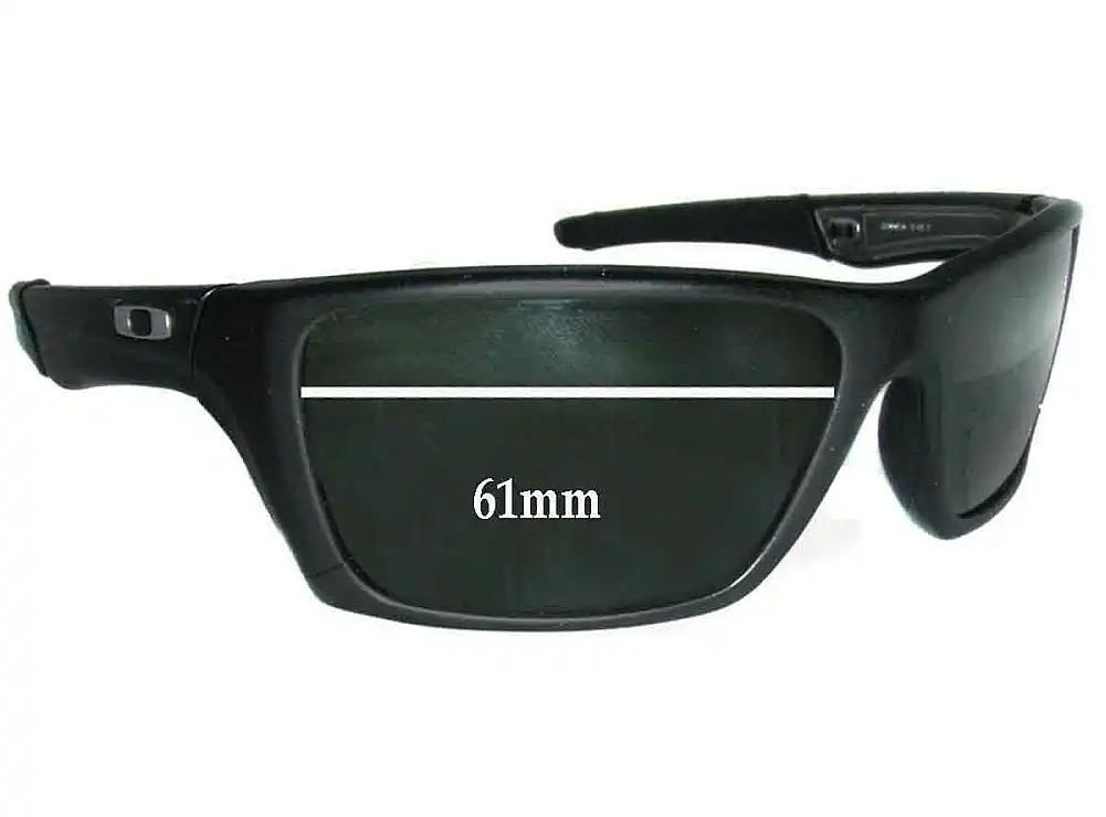 Sunglass Fix Replacement Lenses for Oakley Jury - 61mm Wide Sunglass Fix Replacement Lenses for Oakley Jury - 61mm Wide