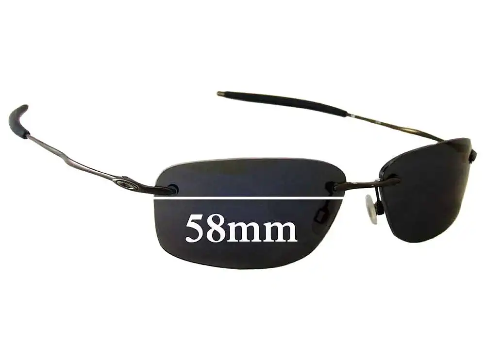 Sunglass Fix Replacement Lenses for Oakley Nanowire 2.0 - 58mm Wide Sunglass Fix Replacement Lenses for Oakley Nanowire 2.0 - 58mm Wide
